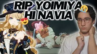 NAVIA IS HERE | Genshin Impact 4.3 Livestream REACTION