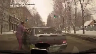 Разборки на дороге