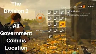 The Division 2 - All Government Comms Location ( All Collectibles )