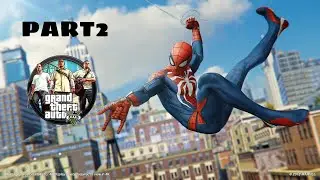 GTA 5 | Spiderman Epic Momment Jumpshot Motorcycle PART 2