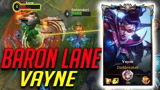 CHALLENGER VAYNE BARON LANE PRO BUILD - INSANE BRUISER COUNTER