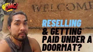 GETTING PAID UNDER A DOORMAT FOR THRIFTED ITEMS?