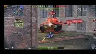 Wot(blitz) #Amx13_75 есть пробитие √3 мощно пробивает клип [1080р] #танки_Blitz #ded_tankist