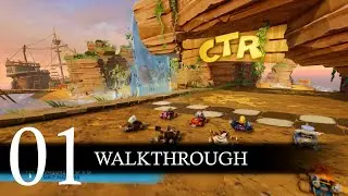 Crash Team Racing Nitro-Fueled Campaign Walkthrough Part 1 (No Commentary/Full Game)