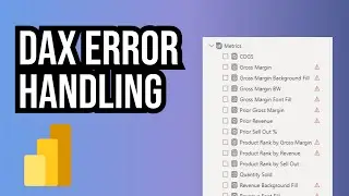 DAX Errors Be Gone! Power BI Error Handling for Beginners