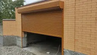 Рольставни Алютех, цвет золотой, дуб профиль 555 престиж