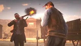Red Dead 2 -  Rifle Gameplay - Brutal Kills - Funny Moments- Ragdoll Physics Euphoria - RDR2