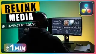 How to RELINK Unlinked MEDIA in Davinci Resolve