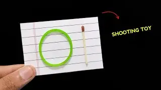 Paper Flying Spinner, Rubber Band Spinning Toy, Paper Flying Spinner Rubber Band