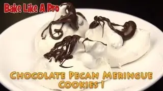 Chocolate Pecan Meringue Cookies Recipe