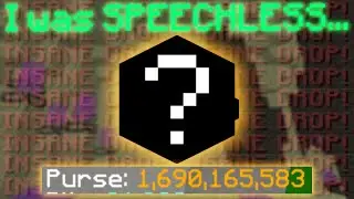 This INSANE DROP Left Me SPEECHLESS... (Hypixel Skyblock) #