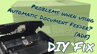 EPSON Printer ADF Document Feeder Making Lines or Won't Feed WF-2830 WF-2850 WF-2860 WF-2930