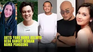 Artis yang Nama Aslinya Beda Banget dengan Nama Panggung
