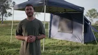 OZtrail Gazebo Portico Deluxe 3.0M OVERVIEW