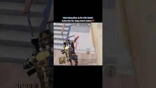1v4 🥵😱 how many likes for this 