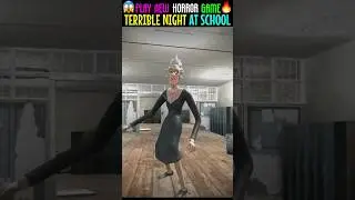 Playing TERRIBLE NIGHT AT SCHOOL New Horror Game In Android 📲😱| Playing Most Horror Game 😨 | #shorts