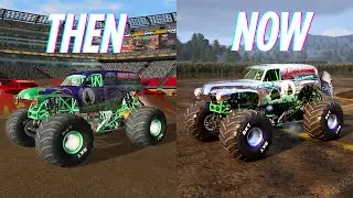 GRAVE DIGGER 25th Anniversary Monster Truck EVOLUTION in MONSTER JAM GAMES (2005-2025)