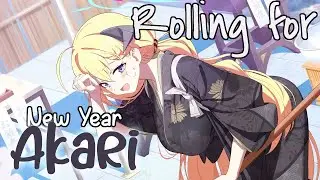 Rolling for New Year Akari - Blue Archive