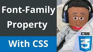 CSS font family | css tutorial for beginners