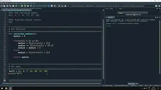 Python Programming – Function that Returns the Median of a Sorted List
