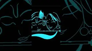 Draw Lord Krishna And Radha Using Python Turtle Graphics | Python | 