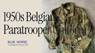 Original 1956 Belgian Paratrooper Uniform 🇧🇪 Rare Cold War Airborne Gear