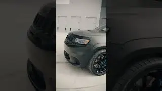 SATIN BLACK TRACKHAWK BY WEST COAST CUSTOMS!