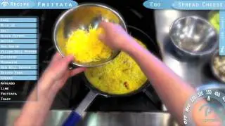 How to Make a Vegetable Egg Frittata in First Person