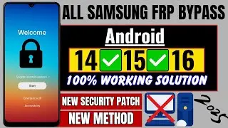 🔓 How To Remove Google Account On Any Samsung 2025 | Android 14/15/16 | No PC | 100% Working