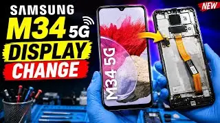Samsung M34 5G Display Change | Full Screen Replacement 🔥