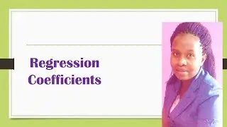 Regression Coefficients