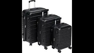 Amazon Basics Hardside Carry On Spinner Suitcase Luggage   Expandable with Wheels #Amazon @Product