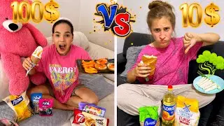 BOGAT💸 Vs SĂRAC😭 24 de ore pe CANAPEA😱/Cine a câștigat CHALLENGE-ul ?