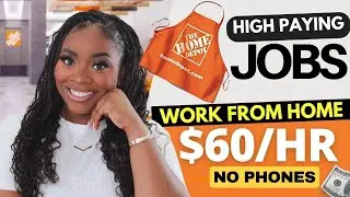 $120,000 Remote Jobs at Home Depot 2023 | Hiring NOW | 