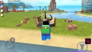 Booga booga roblox how to use the thunder spell on a mobile device