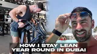 How I stay Lean year round + Full upper body walkthrough *VLOG*