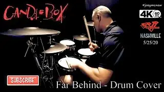 CANDLEBOX - Far Behind | Intense 4K DRUM COVER!