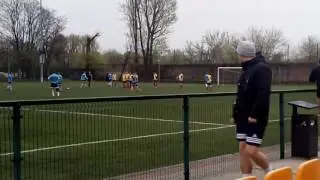Coco Jambo Warszawa - LKS Rotavia Nieporęt. Gol z rzutu wolnego