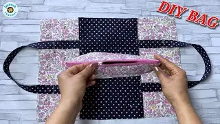 New Design Tote Bag | Diy Shopping Bag | Easy To Make Daily Use Tote bag