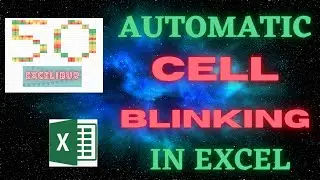 Create Automatic Cell Blinking in Excel
