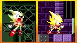 Super Sonic in Sonic 1