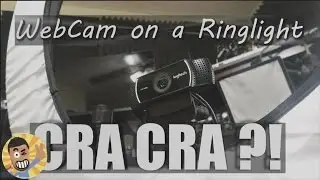How to use a Ring Light with a Webcam// Neewer Ring Light with Logitech C922/C920