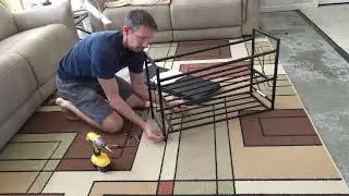 Shoe rack bench assembly and review | How To assemble a bench / shoe holder