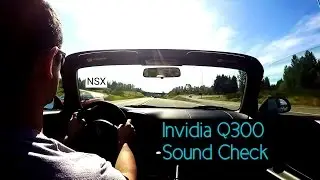 Invidia q300 sound check (acura nsx sighting) In my honda s2000