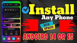 How To Install Android 13 | How To Install Android 14 | How To Install Android 15 | Upgrade 
