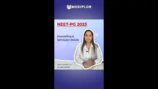 NEET PG 2023 Updates for cut off, counselling & admissions by Mediplor #neetpg2023