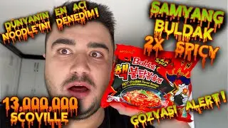 13,000,000 SCOVILLE ACILI NOODLE YEMEK!