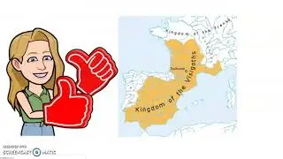 Fall of the Roman Empire, Visigoths, and Moors