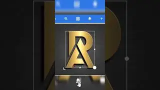 Cara Membuat Logo Monogram Inisial RA di Pixellab