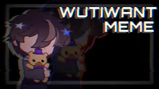 [FNaF] WUTIWUNT Meme || Michael & CC/Evan Afton || Collab: @RiiaIsHere  || Gacha Club